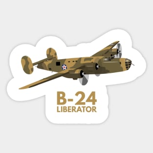 B-24 Liberator WW2 Heavy Bomber Sticker